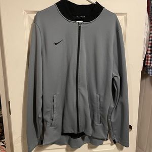 Grey Nike Full Zip Dri-Fit jacket XL
